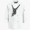 Eight Knot Button Chef Coat with Thermometer Pocket Thumbnail