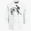 Eight Knot Button Chef Coat with Thermometer Pocket Thumbnail
