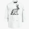 Eight Knot Button Chef Coat with Thermometer Pocket Thumbnail