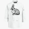 Eight Knot Button Chef Coat with Thermometer Pocket Thumbnail