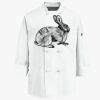 Eight Knot Button Chef Coat with Thermometer Pocket Thumbnail