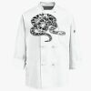Eight Knot Button Chef Coat with Thermometer Pocket Thumbnail