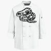 Eight Knot Button Chef Coat with Thermometer Pocket Thumbnail