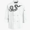 Eight Knot Button Chef Coat with Thermometer Pocket Thumbnail