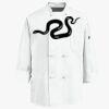 Eight Knot Button Chef Coat with Thermometer Pocket Thumbnail