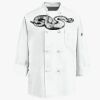 Eight Knot Button Chef Coat with Thermometer Pocket Thumbnail