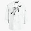 Eight Knot Button Chef Coat with Thermometer Pocket Thumbnail