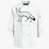 Eight Knot Button Chef Coat with Thermometer Pocket Thumbnail