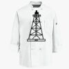 Eight Knot Button Chef Coat with Thermometer Pocket Thumbnail