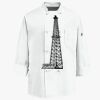 Eight Knot Button Chef Coat with Thermometer Pocket Thumbnail