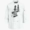 Eight Knot Button Chef Coat with Thermometer Pocket Thumbnail