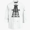 Eight Knot Button Chef Coat with Thermometer Pocket Thumbnail