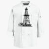 Eight Knot Button Chef Coat with Thermometer Pocket Thumbnail