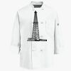 Eight Knot Button Chef Coat with Thermometer Pocket Thumbnail