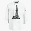 Eight Knot Button Chef Coat with Thermometer Pocket Thumbnail
