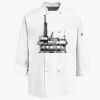 Eight Knot Button Chef Coat with Thermometer Pocket Thumbnail