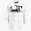 Eight Knot Button Chef Coat with Thermometer Pocket Thumbnail