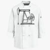 Eight Knot Button Chef Coat with Thermometer Pocket Thumbnail
