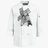 Eight Knot Button Chef Coat with Thermometer Pocket Thumbnail