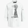 Eight Knot Button Chef Coat with Thermometer Pocket Thumbnail