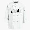Eight Knot Button Chef Coat with Thermometer Pocket Thumbnail