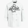 Eight Knot Button Chef Coat with Thermometer Pocket Thumbnail