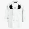 Eight Knot Button Chef Coat with Thermometer Pocket Thumbnail
