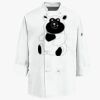 Eight Knot Button Chef Coat with Thermometer Pocket Thumbnail