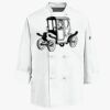 Eight Knot Button Chef Coat with Thermometer Pocket Thumbnail