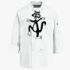 Eight Knot Button Chef Coat with Thermometer Pocket Thumbnail