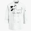 Eight Knot Button Chef Coat with Thermometer Pocket Thumbnail