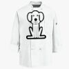 Eight Knot Button Chef Coat with Thermometer Pocket Thumbnail