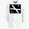 Eight Knot Button Chef Coat with Thermometer Pocket Thumbnail