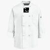 Eight Knot Button Chef Coat with Thermometer Pocket Thumbnail