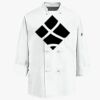 Eight Knot Button Chef Coat with Thermometer Pocket Thumbnail