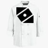 Eight Knot Button Chef Coat with Thermometer Pocket Thumbnail