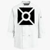 Eight Knot Button Chef Coat with Thermometer Pocket Thumbnail