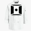 Eight Knot Button Chef Coat with Thermometer Pocket Thumbnail