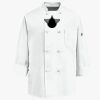 Eight Knot Button Chef Coat with Thermometer Pocket Thumbnail