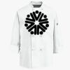 Eight Knot Button Chef Coat with Thermometer Pocket Thumbnail