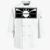 Eight Knot Button Chef Coat with Thermometer Pocket Thumbnail