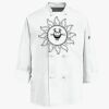 Eight Knot Button Chef Coat with Thermometer Pocket Thumbnail