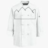 Eight Knot Button Chef Coat with Thermometer Pocket Thumbnail