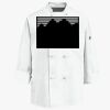 Eight Knot Button Chef Coat with Thermometer Pocket Thumbnail