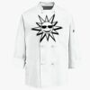 Eight Knot Button Chef Coat with Thermometer Pocket Thumbnail