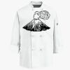 Eight Knot Button Chef Coat with Thermometer Pocket Thumbnail