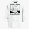 Eight Knot Button Chef Coat with Thermometer Pocket Thumbnail