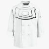 Eight Knot Button Chef Coat with Thermometer Pocket Thumbnail