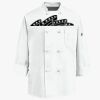 Eight Knot Button Chef Coat with Thermometer Pocket Thumbnail