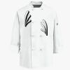 Eight Knot Button Chef Coat with Thermometer Pocket Thumbnail